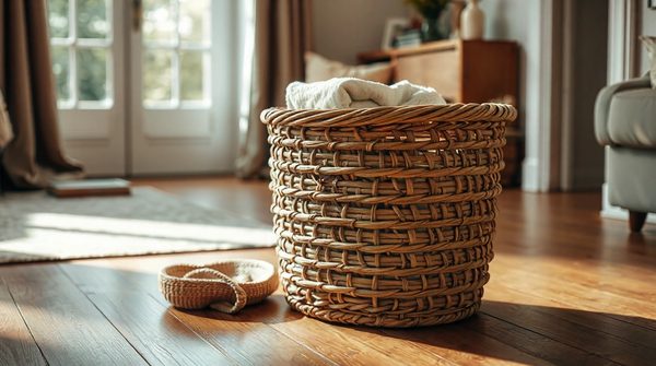 Les paniers à linge : robustesse et style au quotidien
