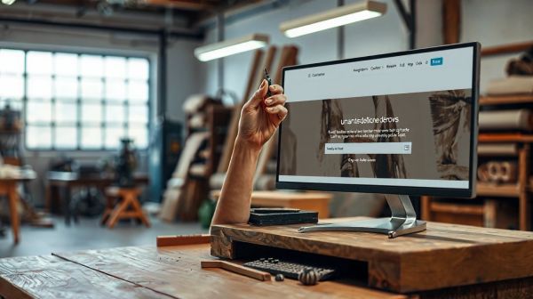 Stimuler la croissance d’un artisan grâce à un site internet sur-mesure